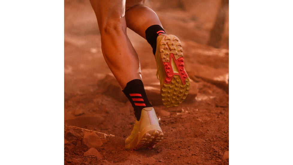 Adidas Terrex Agravic Flow 2 Trail Running Shoes - Womens, Almost Lime/Pulse Lime/Turbo, 7, H03191-7