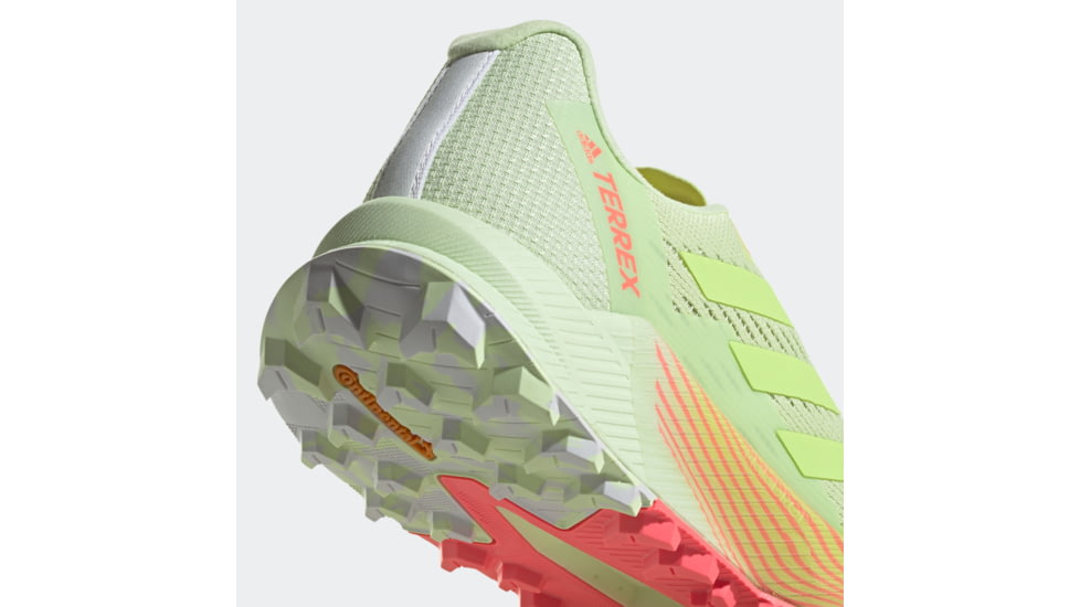 Adidas Terrex Agravic Flow 2 Trail Running Shoes - Womens, Almost Lime/Pulse Lime/Turbo, 7, H03191-7
