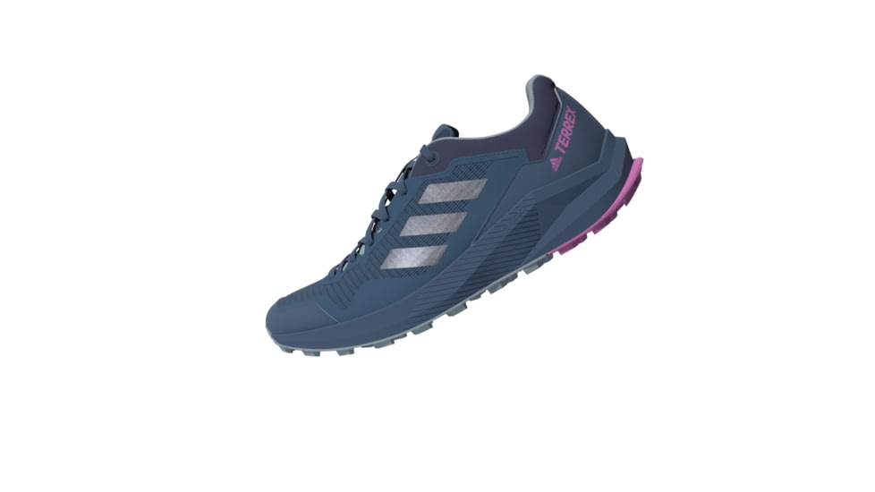 Adidas Terrex Trailrider Shoes - Women's, Wonder Steel/Magic Grey Met/Pulse Lilac, 6, GW5554-6