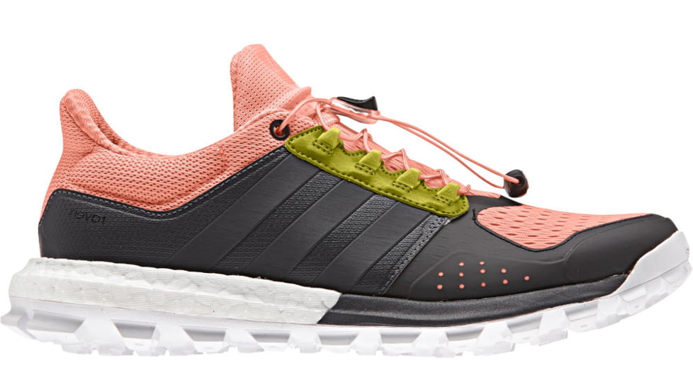 Adidas Terrex Adistar Raven Boost Trail Running Shoe - Women's-Sun/Black/Lime-Medium-10