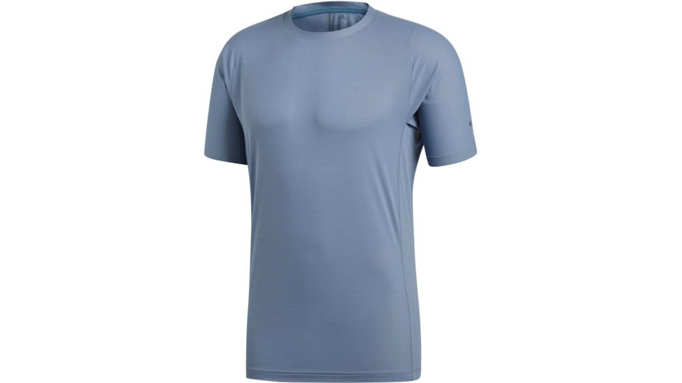 Adidas Terrex Agravic Parley Tee - Mens, Raw Steel, 2XL, CY8687-2XL