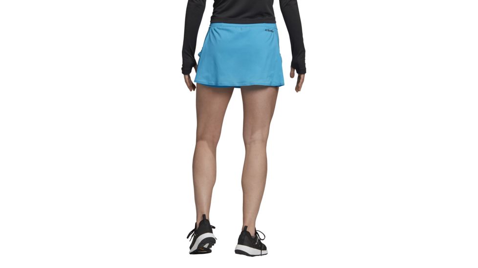 Adidas Terrex Agravic Skorts - Womens, Shock Cyan, DS8848-DEMO
