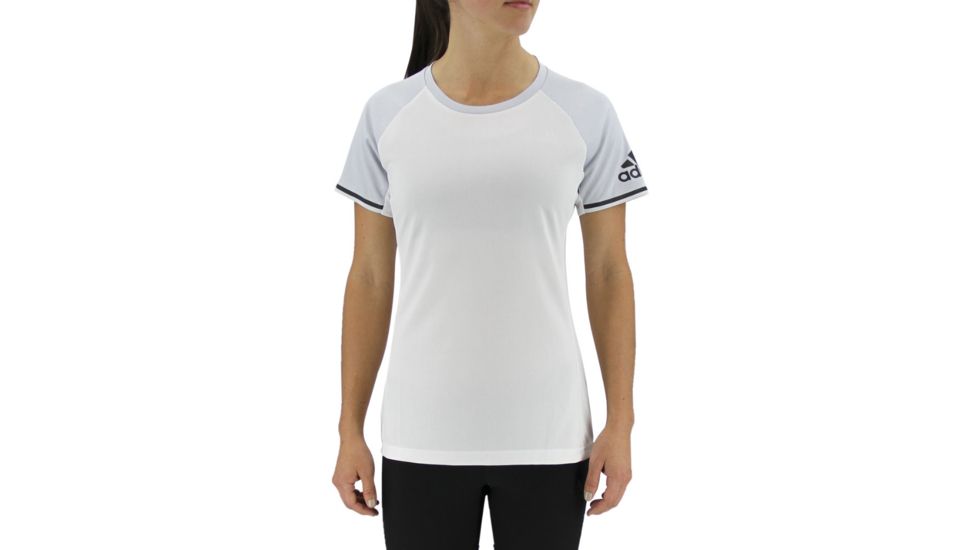 Adidas Terrex All Outdoor Climachill Fast Crew - Women's-White/Chill White-Large
