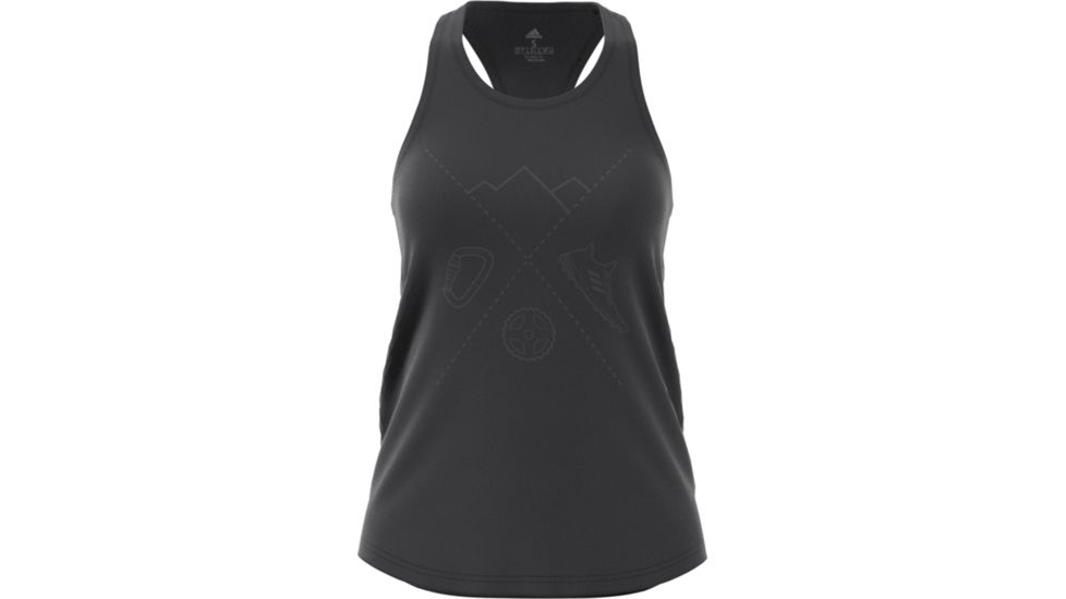 Adidas Terrex Ascend Tank - Womens, Carbon, DW5612-DEMO