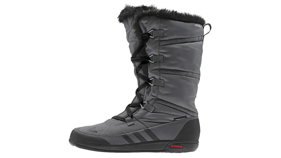 Adidas Terrex Choleah Laceup CP Primaloft Winter Boot - Women's-Grey/Black-Medium-11 US