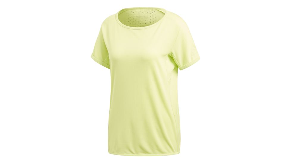 Adidas Terrex Climachill Tee Women's Shirt, Semi Frozen Yellow, Extra Large, CW6377-XL