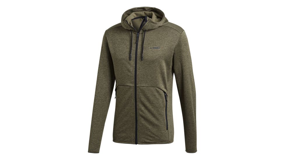 Adidas Terrex Climb The City Hoodie - Men's, Raw Khaki, DT4106-DEMO