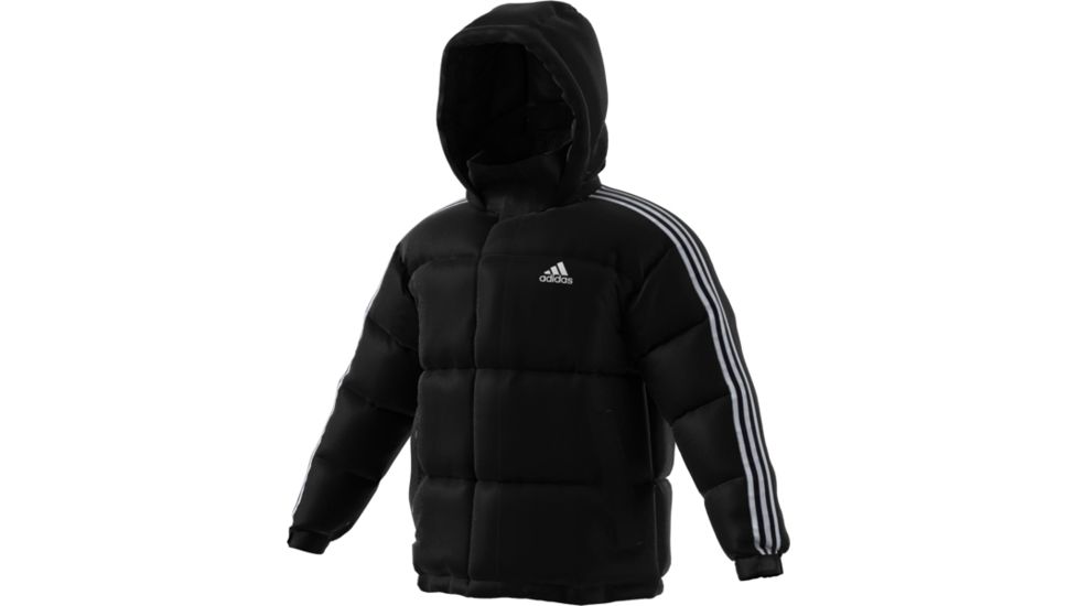 Adidas Terrex Demo, 3-Stripe Puff Down - Men's, Black, Medium EH3972-M-DEMO