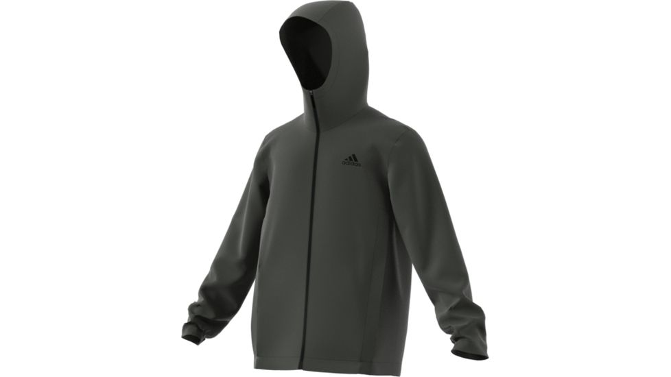 Adidas Terrex Demo, BSC Climaproof Rain Jacket - Men's, Legend Earth, Medium, DZ1434-M-DEMO