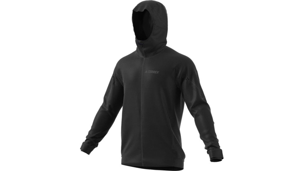 Adidas Terrex Demo, Climaheat Fleece Hooded Jacket - Men's, Black, Medium DZ2045-M-DEMO