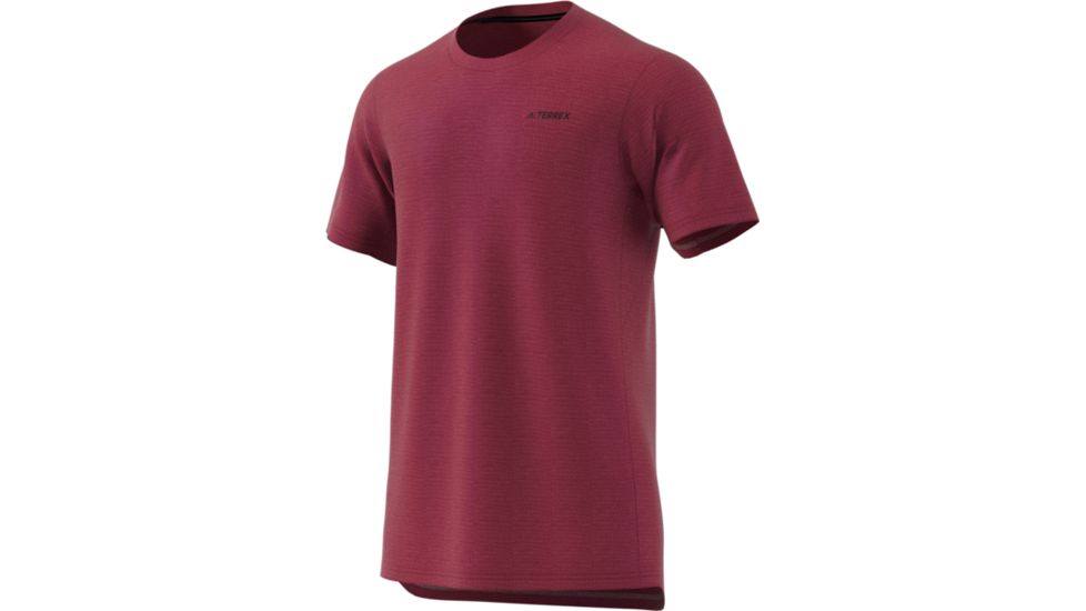 Adidas Terrex Demo, CTC Tee - Men's, Active Maroon, Medium DZ5973-M-DEMO
