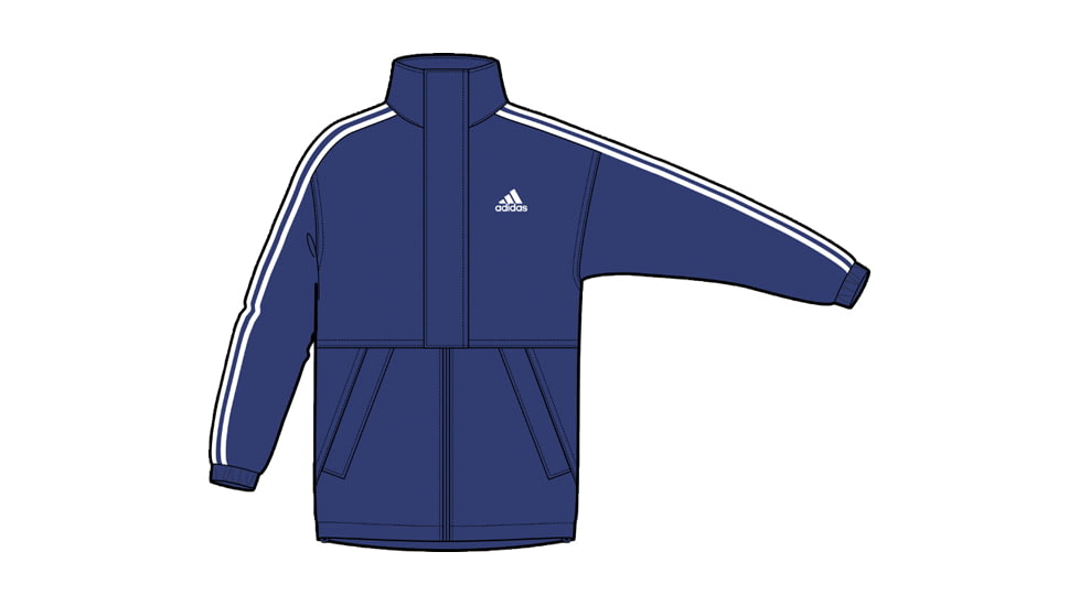 Adidas Terrex Demo, Insulated Jacket - Mens, Col Royal/Col Royal/White, Medium, EH3999-M-DEMO