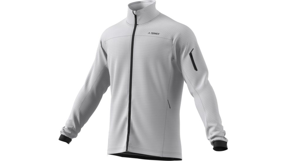 Adidas Terrex Demo, Stockhorn Fleece Jacket II - Men's, Grey Two, Medium DZ5958-M-DEMO