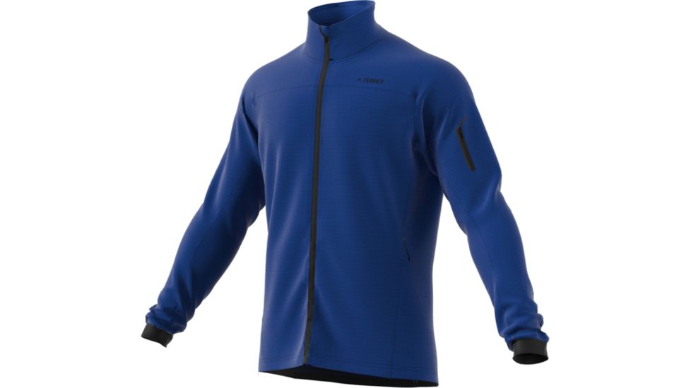 Adidas Terrex Demo, Stockhorn Fleece Jacket II - Men's, Col Royal, Medium DZ5960-M-DEMO