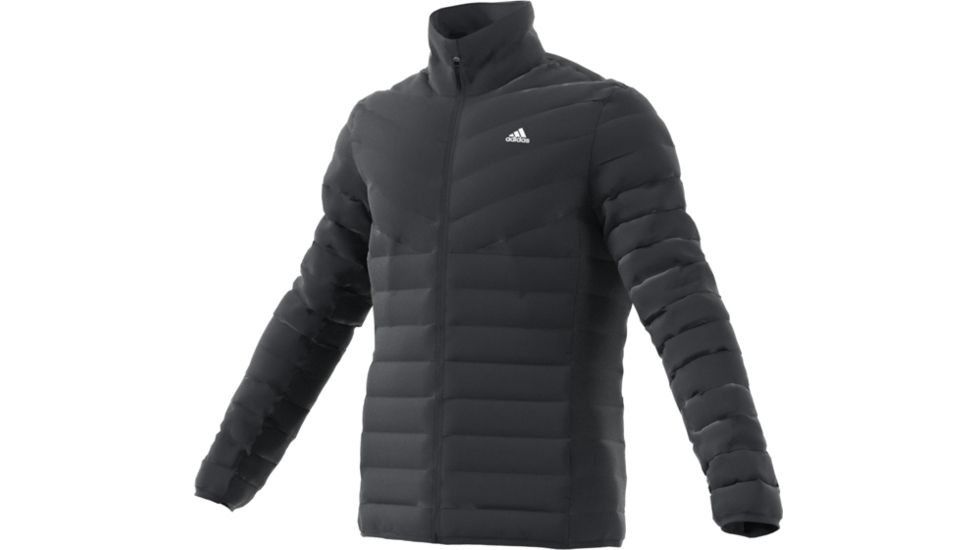 Adidas Terrex Demo, Varilite Soft 3-Stripe Jacket - Men's, Carbon, Medium DZ6254-M-DEMO