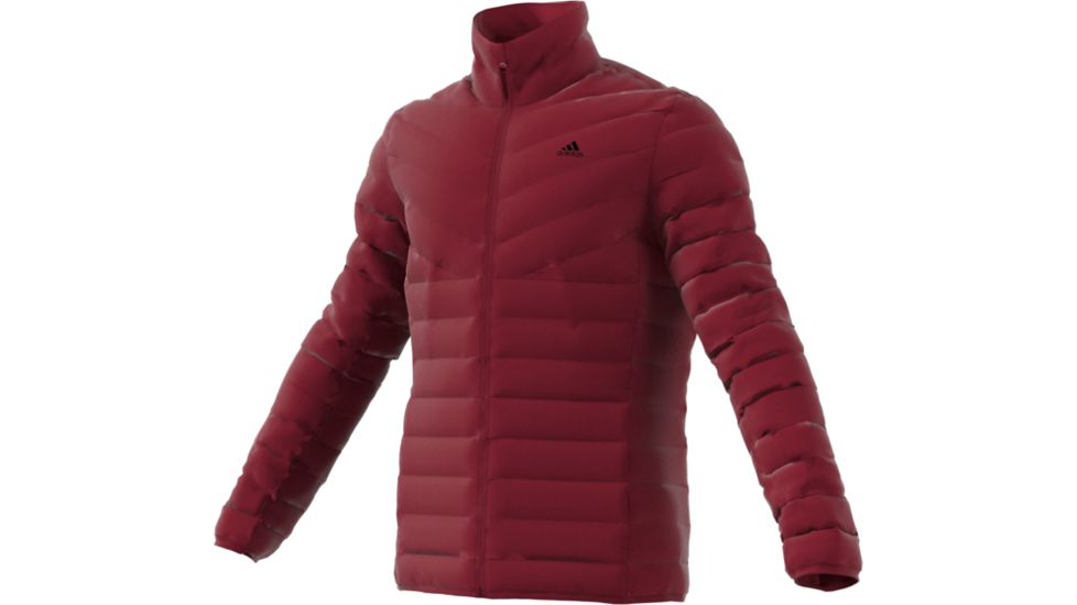 Adidas Terrex Demo, Varilite Soft 3-Stripe Jacket - Men's, Col Burgundy, Medium DZ6255-M-DEMO