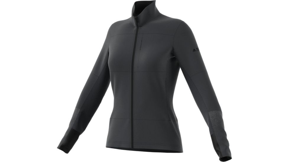 Adidas Terrex Demo, Xperior Jacket - Women's, Carbon, Small, DZ0717-S-DEMO