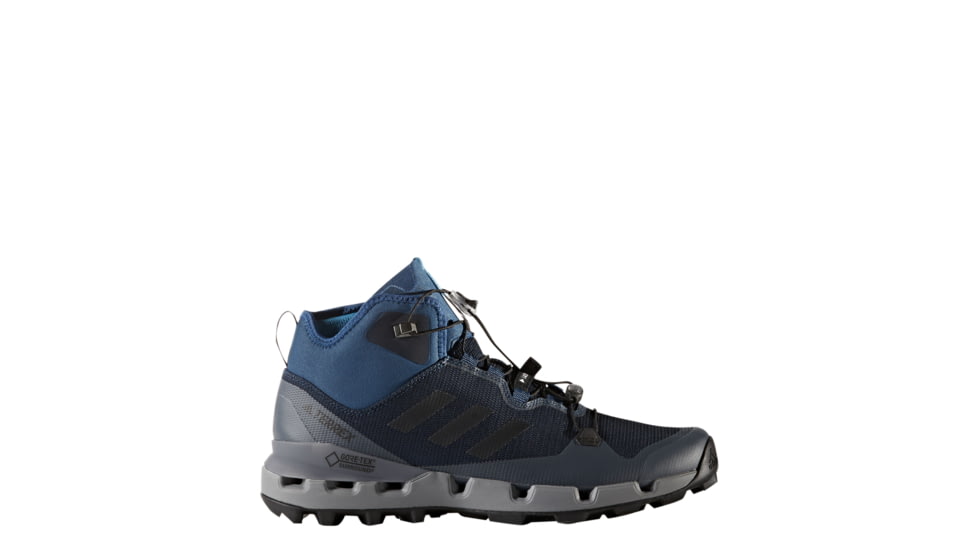 Adidas Terrex Fast R GTX-SURROUND Hiking Shoe - Men's, Blue Night/Black/Grey Three, 7.5, S80878-7.5