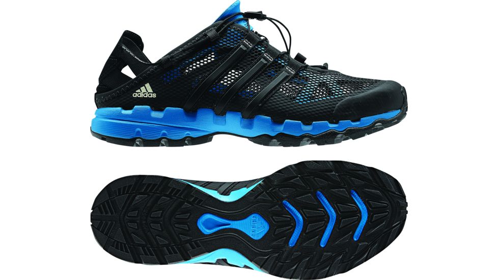 Adidas Terrex Hydroterra Shandal - Men's-10.5 US-Black/Black/Craft Blue