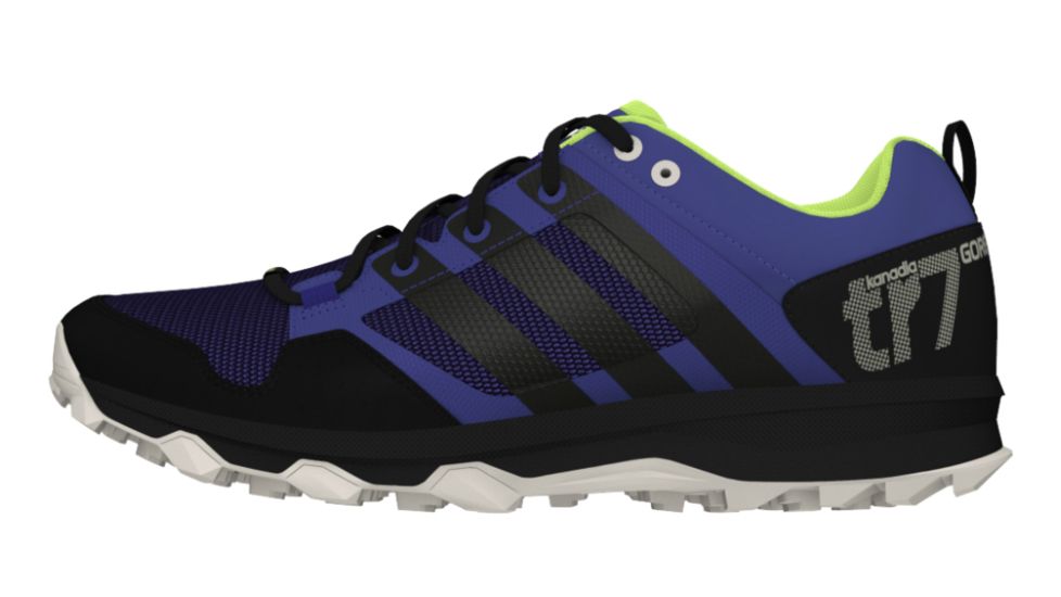 Adidas Terrex Kanadia 7 Trail GTX Trail Running Shoe - Men's-Flash/Black/Yellow-Medium-9 US