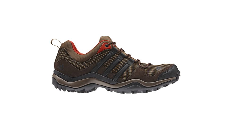 Adidas Terrex Kumacross Mesh Hiking Shoe - Men's-Leather Black/Dark Chili-Medium-7 US
