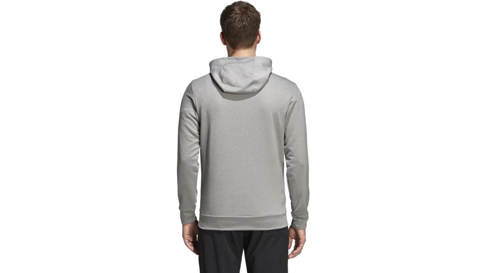 Adidas Terrex Logo Hoodie - Men's, Medium Grey Heather, Extra Large, CY8706-XL