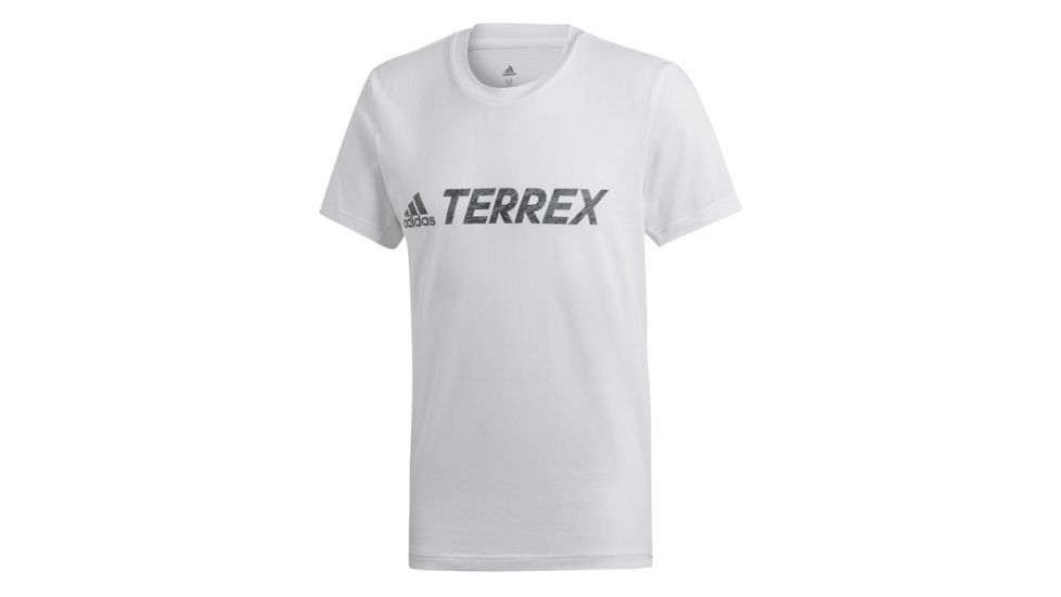 Adidas Terrex Logo Tee - Mens, White, DT4158-DEMO