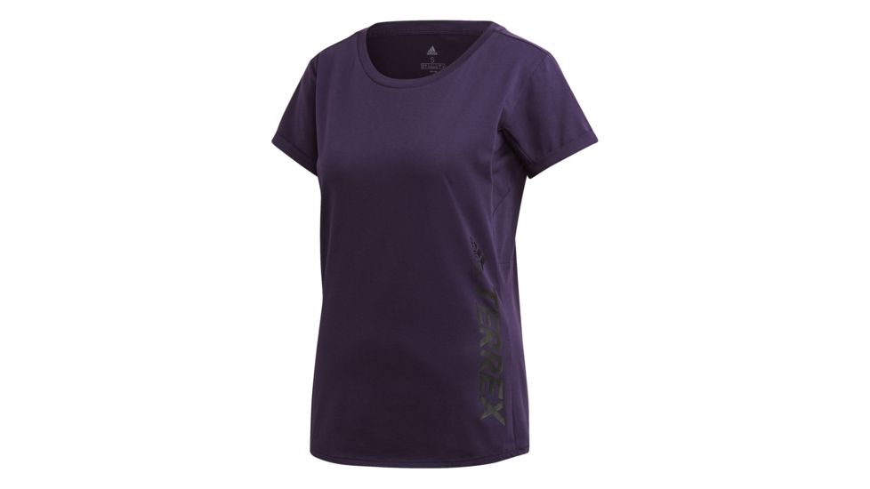 Adidas Terrex Logo Tee - Women's, Legend Purple, DS9983-DEMO