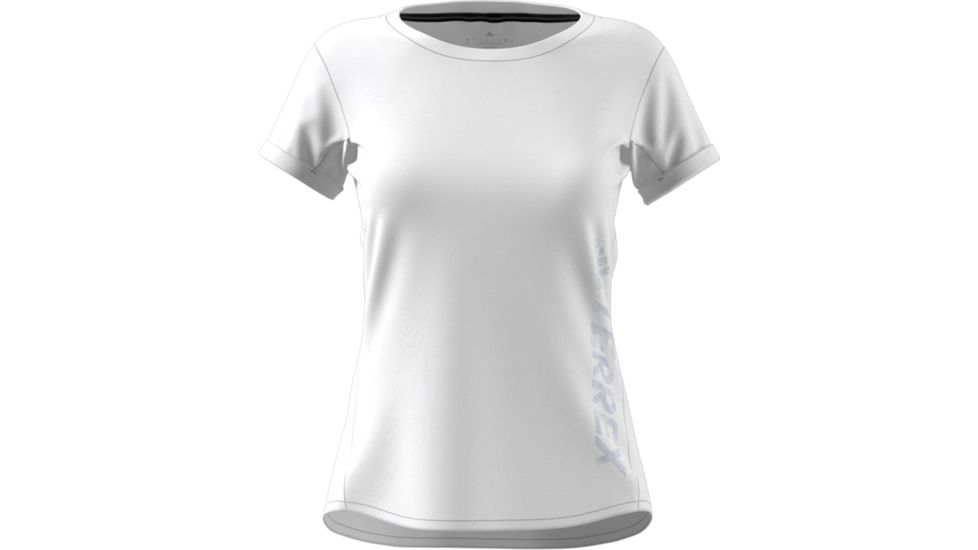 Adidas Terrex Logo Tee - Women's, White, DS9982-DEMO