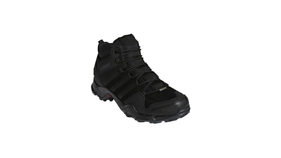 Adidas Terrex Men's Terrex AX2R Mid GTX Hiking Shoes, Black/Black/Black, 6.5 US, CM7697-6.5