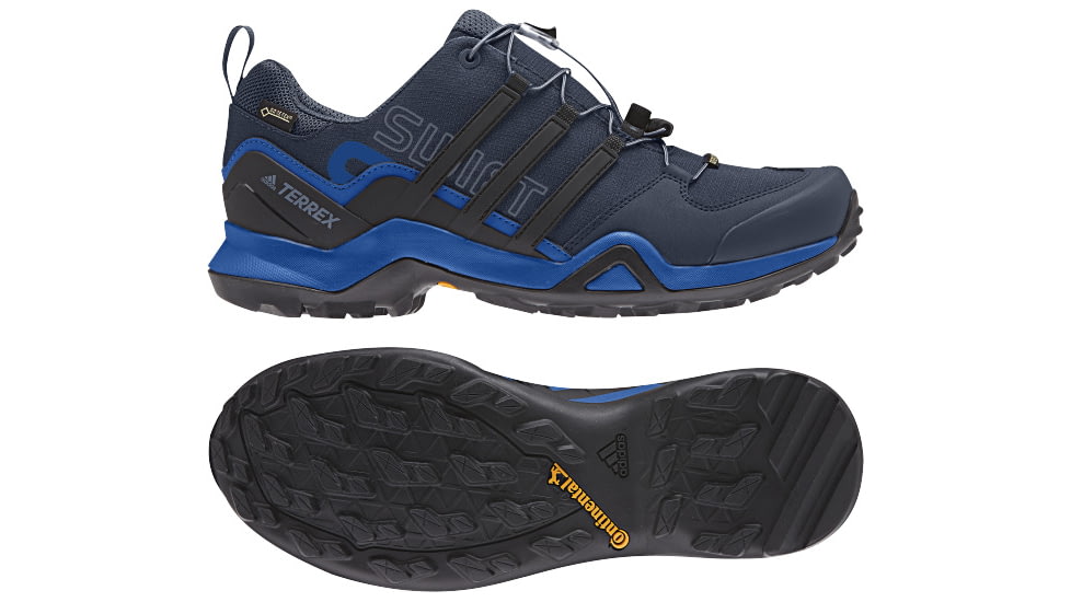 Adidas Terrex Men's Terrex Swift R2 GTX Hiking Shoes, Navy/Black/Blue Beauty, 6 US, CM7494-6