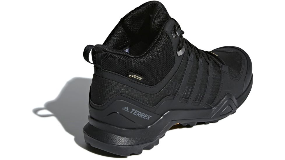 Adidas Terrex Swift R2 Mid GTX Hiking Shoes - Men's, Black/Black/Black, 6.5 US, CM7500-6.5