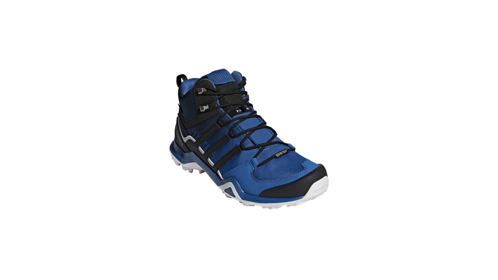 Adidas Terrex Swift R2 Mid GTX Hiking Shoes - Men's, Blue Beauty/Black/Grey one, 6 US, CQ1876-6