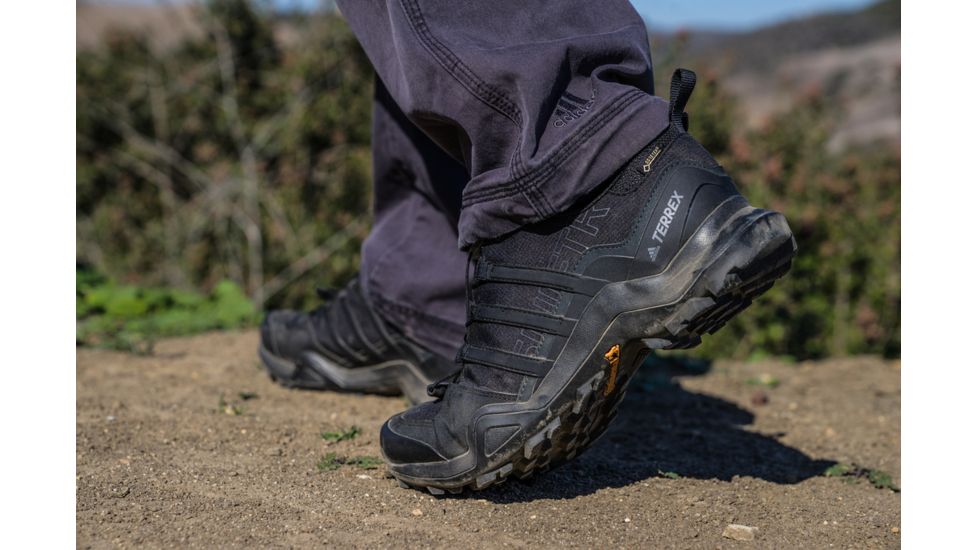 Adidas Terrex Men's Terrex Swift R2 GTX Hiking Shoes, Black/Black/Black, 7.5 US, CM7492-7.5