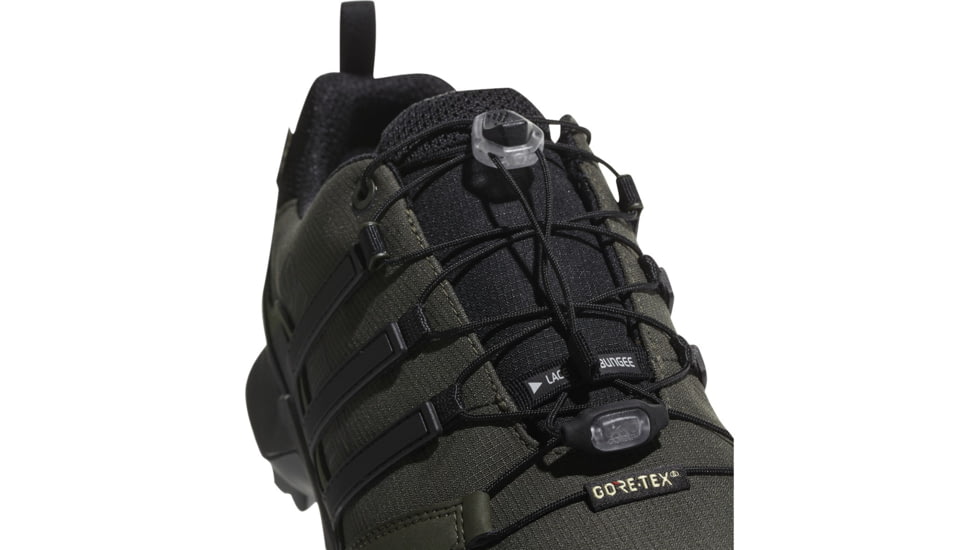 Adidas Terrex Swift R2 GTX Hiking Shoe - Men's, Night Cargo/Black/Base Green, 13 US, CM7497-13-310