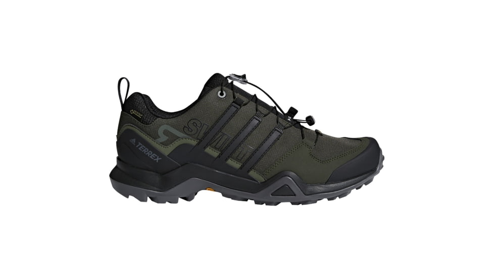 Adidas Terrex Swift R2 GTX Hiking Shoe - Men's, Night Cargo/Black/Base Green, 13 US, CM7497-13-310