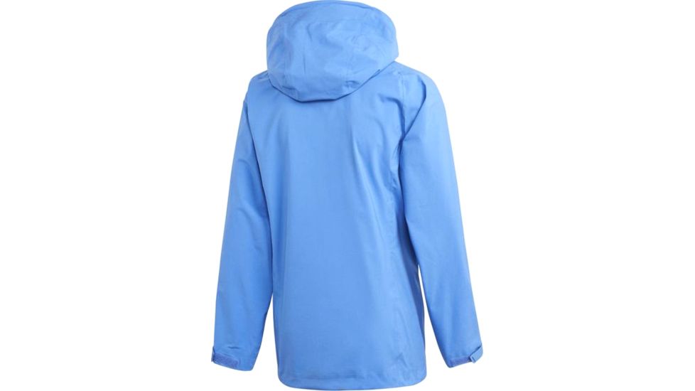 Adidas Terrex Parley 3-Layer Jacket - Mens, Shock Blue, Small, CY1885-S