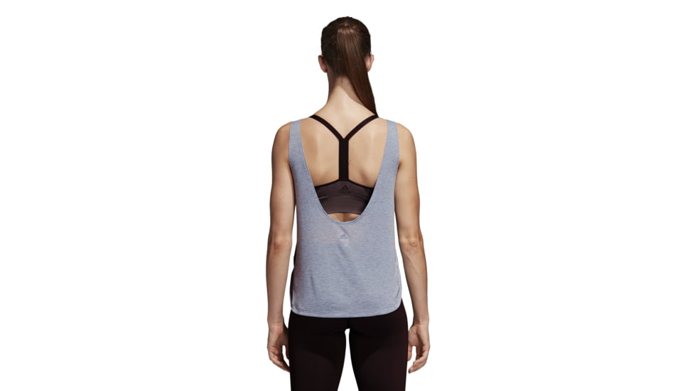 Adidas Terrex Prime Women's Low Back Tank, Raw Grey, Large, CD3094-L