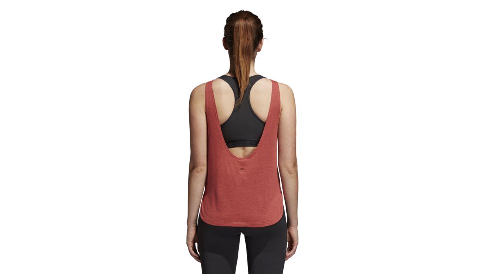 Adidas Terrex Prime Women's Low Back Tank, Trace Scarlet, Large, CE4006-L