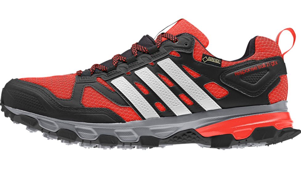Adidas Terrex Response Trail 21 GTX Trail Running Shoe - Men's-Black/White/Red-Medium-11 US