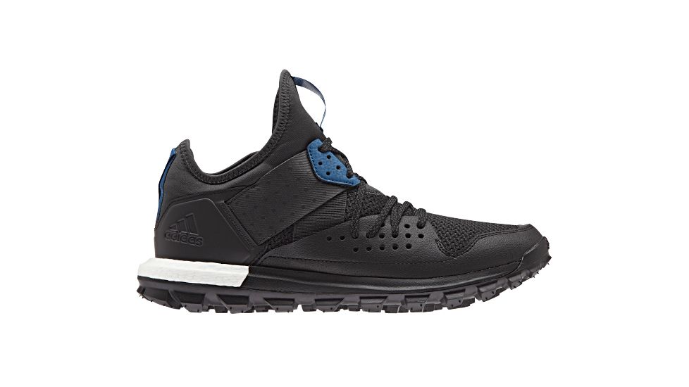 Adidas Terrex Response Trail Boost Trail Running Shoe - Men's-Blk/Utility Blk/Core Blue-Medium-7