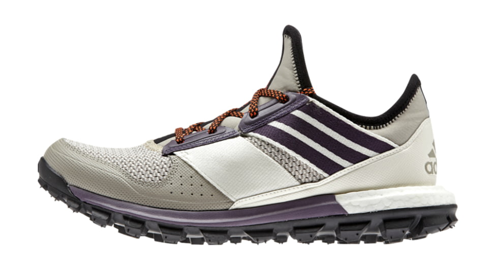 Adidas Terrex Response Trail Boost Trail Running Shoe - Womens-Brown/White/Red-Medium-7 US