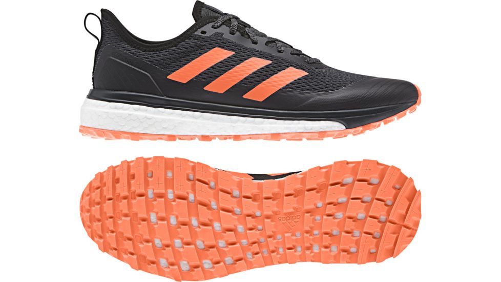 Adidas Terrex Response Trail Running Shoe - Men's, Black/Hi-Res Orange/Hi-Res Blue, 13, BB6608-13