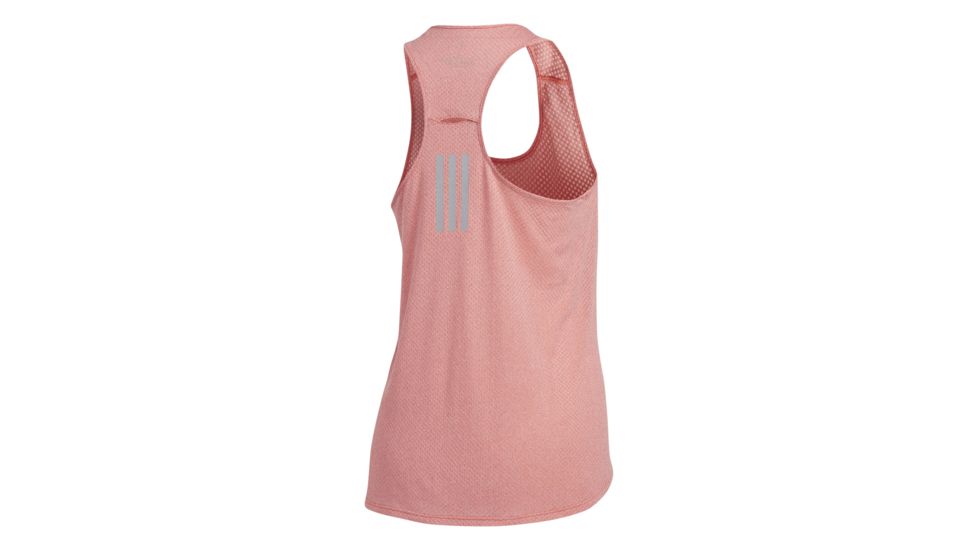 Adidas Terrex Response Women's Running Tank, Real Coral/Colored Heather, Large, CF2111-L