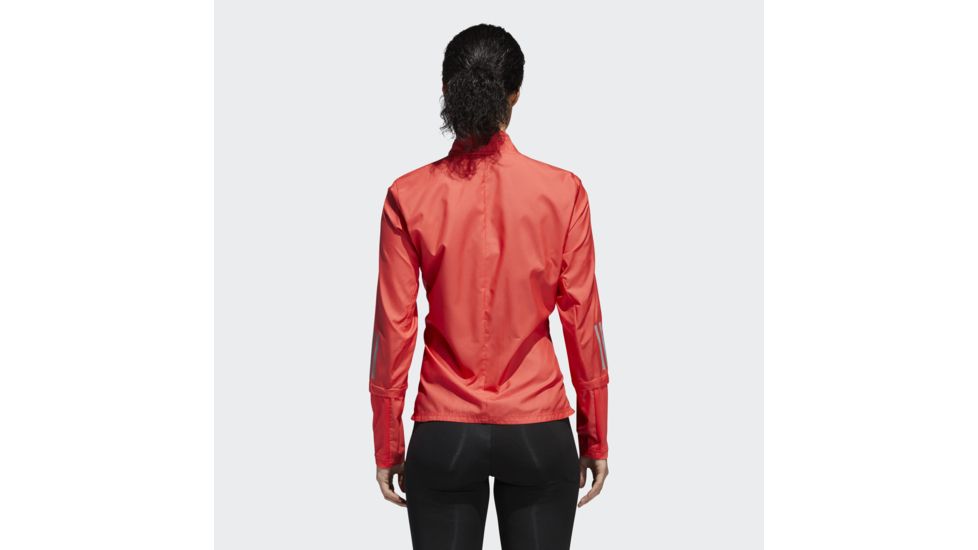 Adidas Terrex Response Women's Wind Jacket, Real Coral, Large, CF1020-L