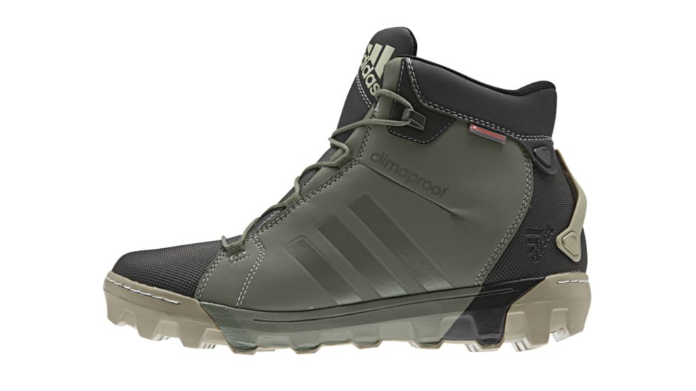 Adidas Terrex Slopecruiser CP Primaloft Winter Boot - Men's-Green/Beige/White-Medium-10 US
