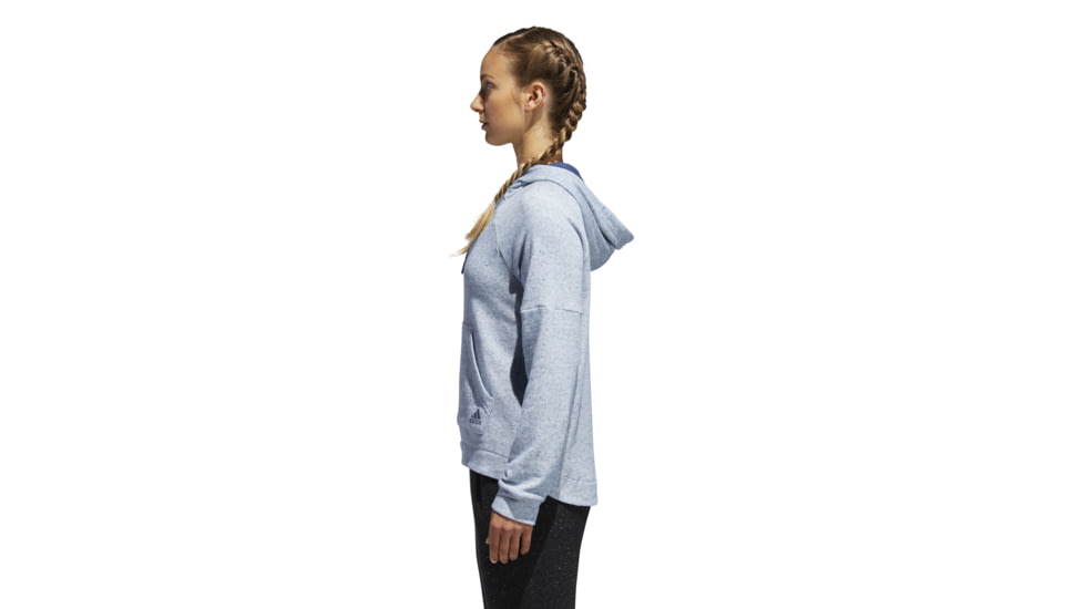Adidas Terrex Sport 2 Street Women's Pullover Hoodie, Noble Indigo Mel./Noble Indigo, Large, CW2301-L