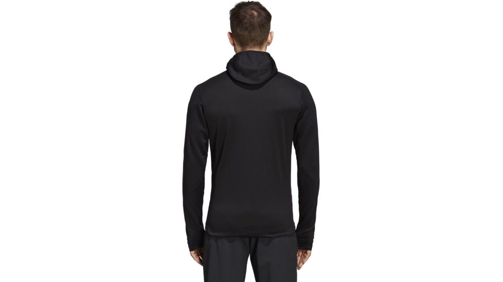 Adidas Terrex Stockhorn Fleece Hoodie II - Men's, Black, Small, CY8702-S-001