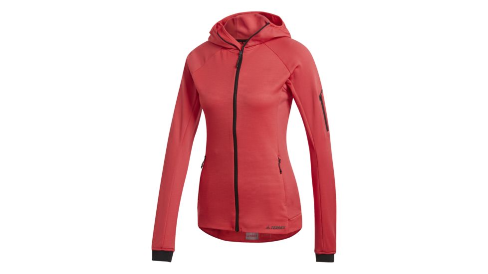 Adidas Terrex Stockhorn Fleece Hoodie II - Womens, Active Pink, DT4094-DEMO