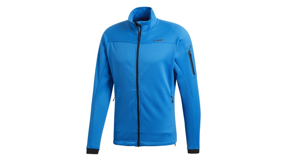Adidas Terrex Stockhorn Fleece Jacket II - Mens, Shock Blue, DS8772-DEMO